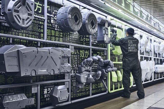 # 史上最大組裝模型計畫展開：日本壽屋玩具廠商驚人創舉 2