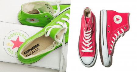 # AURALEE × Converse × Beauty&Youth：螢光色系聯名鞋款即將登場