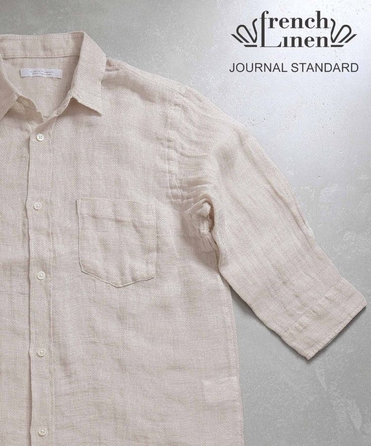 # JOURNAL STANDARD 抗暑對策：來自法國亞麻製的七分袖襯衫 15