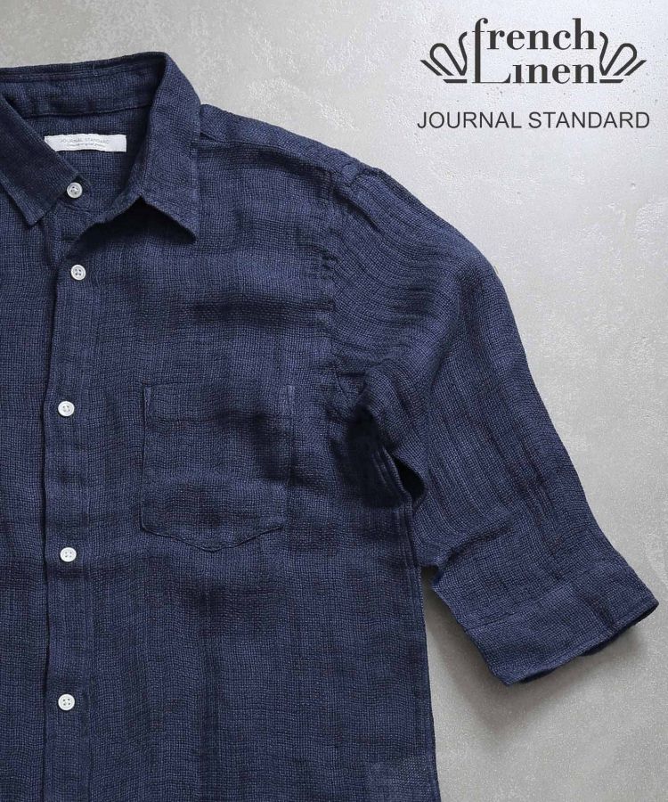 # JOURNAL STANDARD 抗暑對策：來自法國亞麻製的七分袖襯衫 16