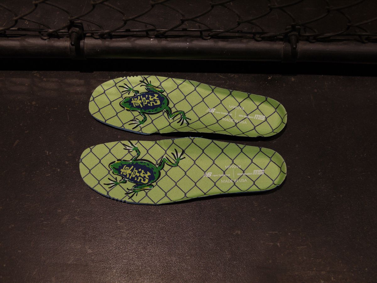 # New Balance 990v4 × Mita Sneakers：“Bouncing frog” 青蛙配色即將登場 46