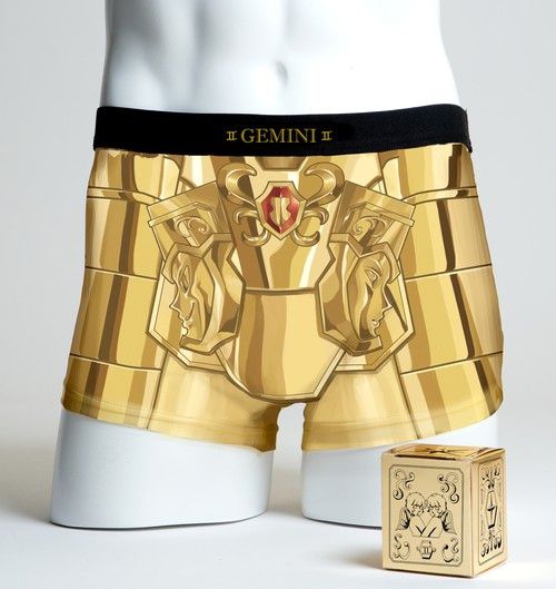 # 聖鬥士星矢推出聖衣內褲：以黃道十二宮黃金聖衣為概念 12