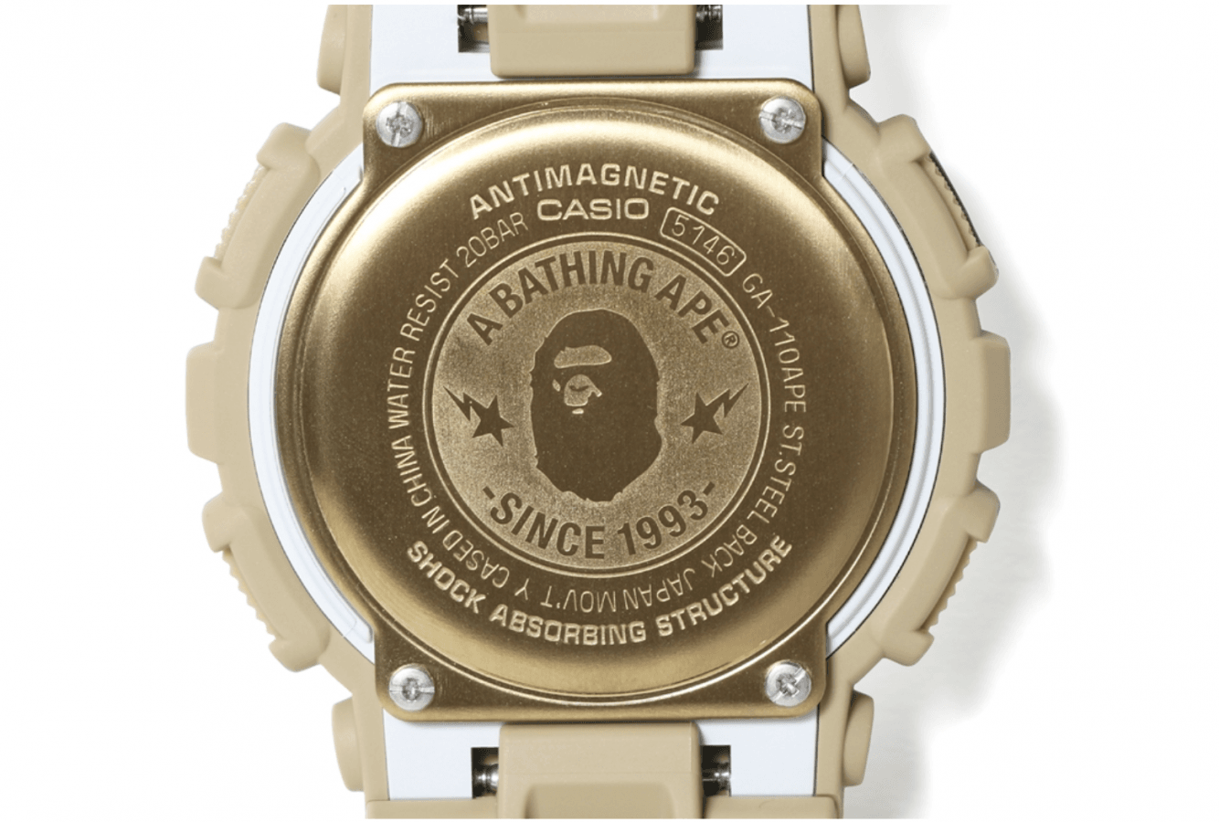 # A Bathing Ape × G-SHOCK：25週年重磅聯名高調錶款即將登場！ 3