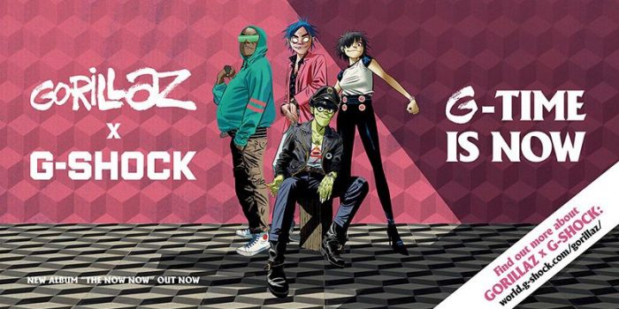 # G-SHOCK × GORILLAZ：街頭霸王與知名錶牌聯名系列即將登場！