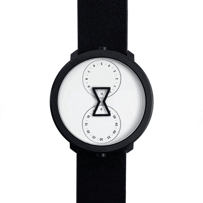 # 跳脫傳統指針概念的極簡化手錶：NU:RO - Minimalist Analog Watch 12