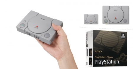 # SONY PS 電玩主機也來懷舊風：PLAYSTATION®CLASSIC 復刻版主機年底登台上市