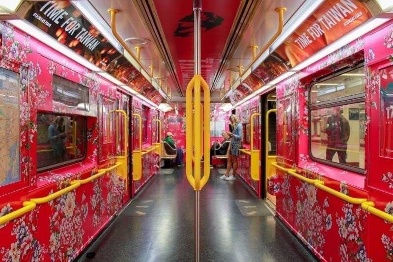 # 彩繪列車限時登場：紐約也能見到台灣之美！ 1