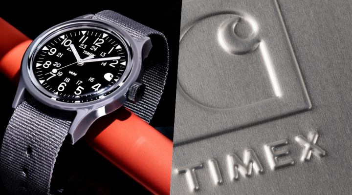 # CARHARTT WIP × TIMEX：再度攜手打造聯名灰色錶款