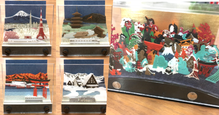 # 要價四萬八日幣的日曆：撕完整年份變為日本風情紙雕作品