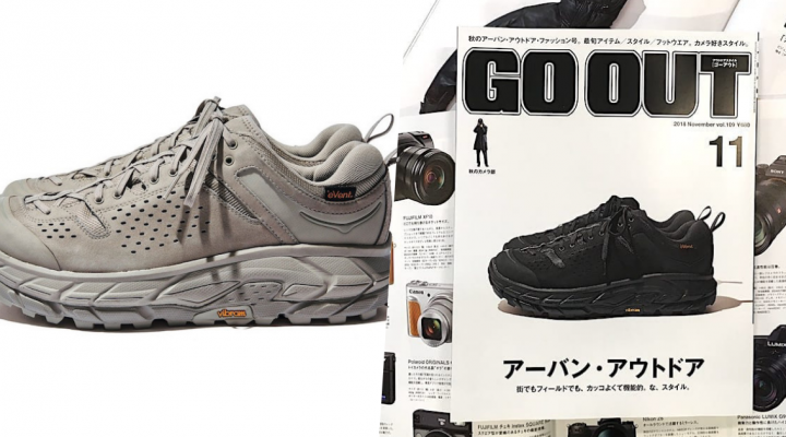 # Engineered Garments × Hoka One One：再次攜手打造聯名鞋款 TOR ULTRA LOW，於日雜 GO OUT 11月號搶先曝光！