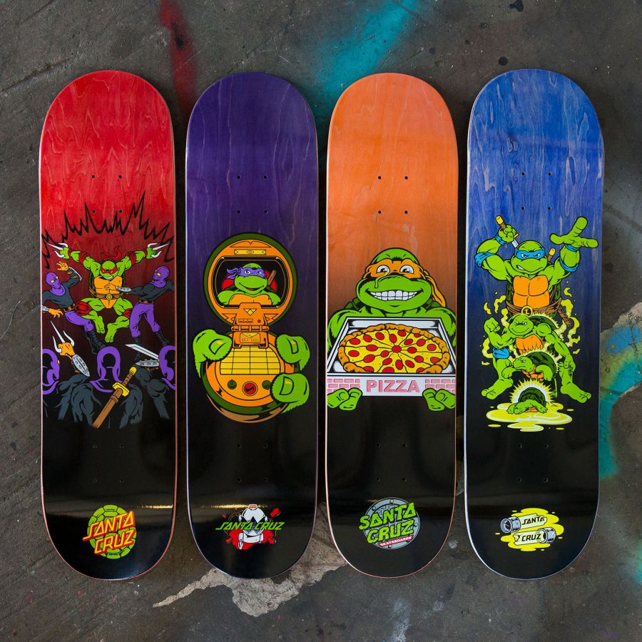 # 經典滑板品牌 Santa Cruz × 忍者龜：聯名系列即將上架，生動模樣粉絲必收藏！ 7