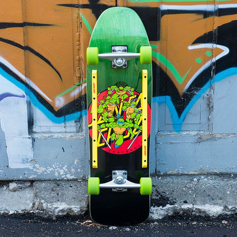 # 經典滑板品牌 Santa Cruz × 忍者龜：聯名系列即將上架，生動模樣粉絲必收藏！ 11