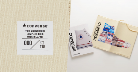 # Converse Complete Look：Converse 110週年紀念冊登場，書套專屬序號鞋內標超吸睛！