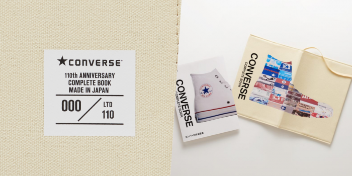 # Converse Complete Look：Converse 110週年紀念冊登場，書套專屬序號鞋內標超吸睛！