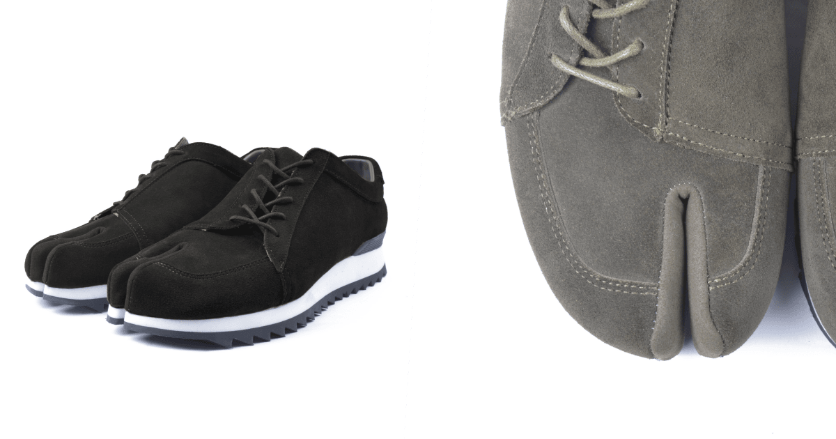 # 融合東方美學的運動鞋款：LESS × oqLiq 聯名之作 Tabi Sneakers 正式登場