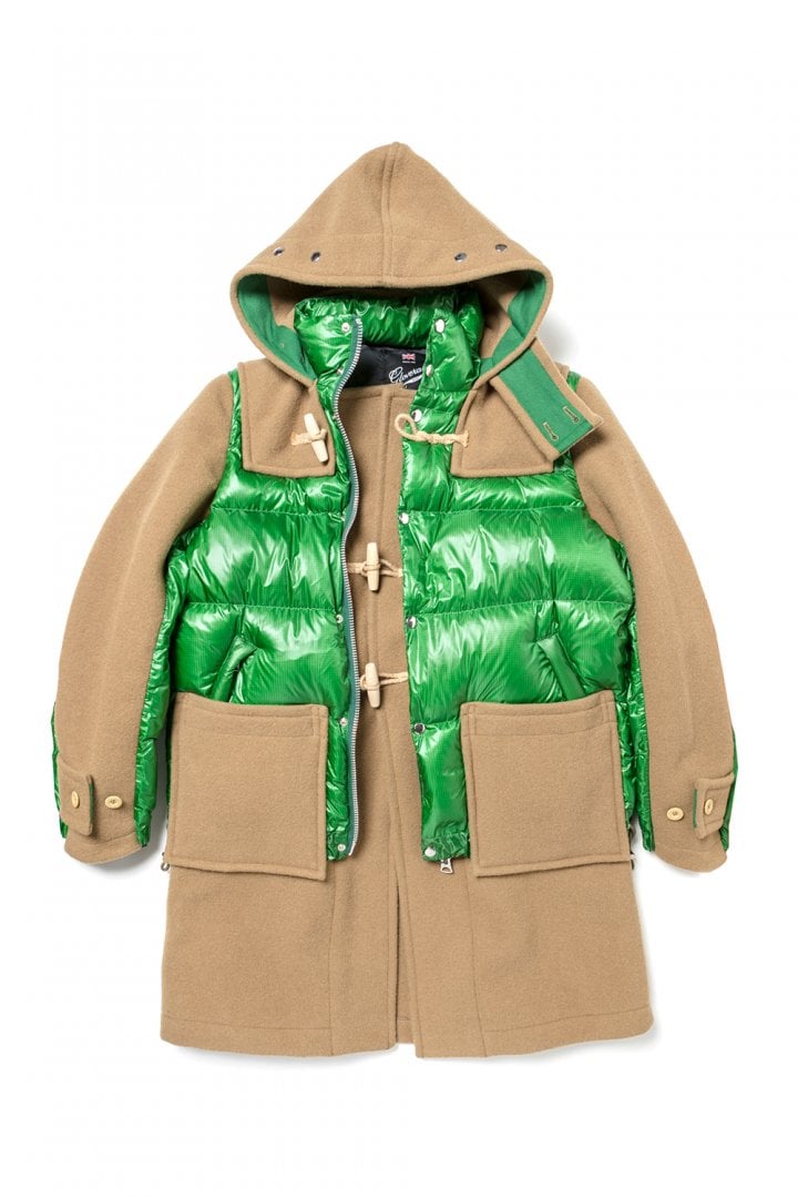 # sacai × Gloverall：牛角扣大衣＋MA-1！運用解構美學重新詮釋冬季保暖服 1