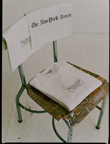 # 重現經典美式復古：《紐約時報》攜手服飾品牌 Knickerbocker 打造聯名系列 12