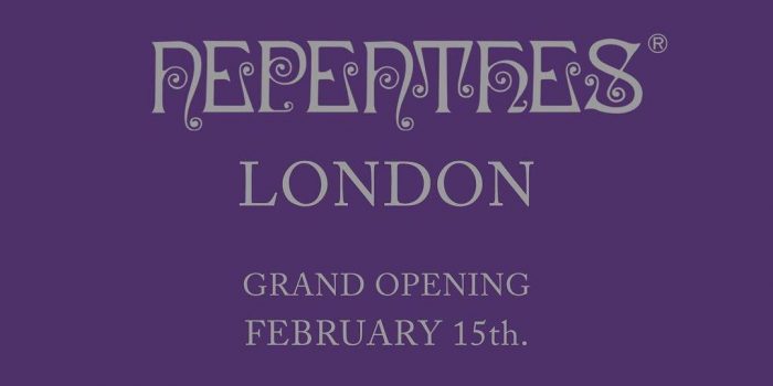 # 適逢三十週年：NEPENTHES 將於倫敦開設分店