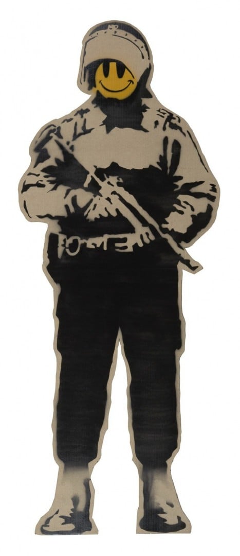 # 叛逆有理 ：Banksy 多幅作品將於本月來台展出 6