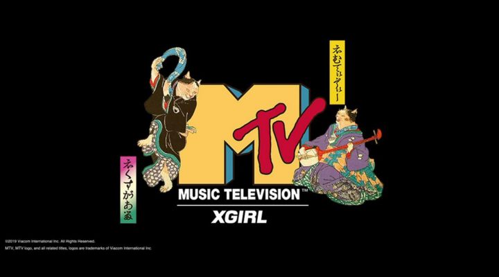 # 當現代娛樂遇上浮世繪：服飾品牌 X-girl 攜手 MTV 展開聯名系列