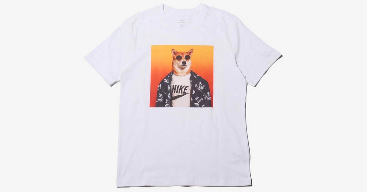 # 以世界上最會穿的狗為靈感：NIKE 發表柴犬系列 T-Shirt
