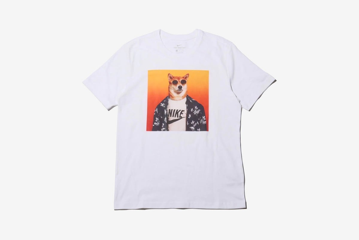 # 以世界上最會穿的狗為靈感：NIKE 發表柴犬系列 T-Shirt 1