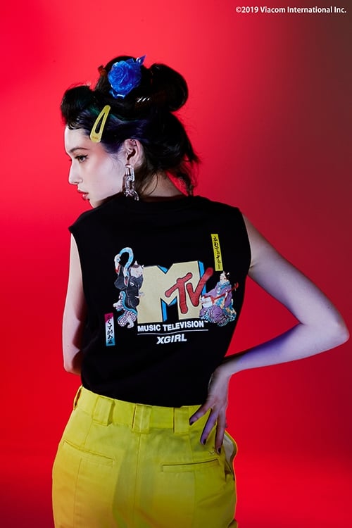# 當現代娛樂遇上浮世繪：服飾品牌 X-girl 攜手 MTV 展開聯名系列 6