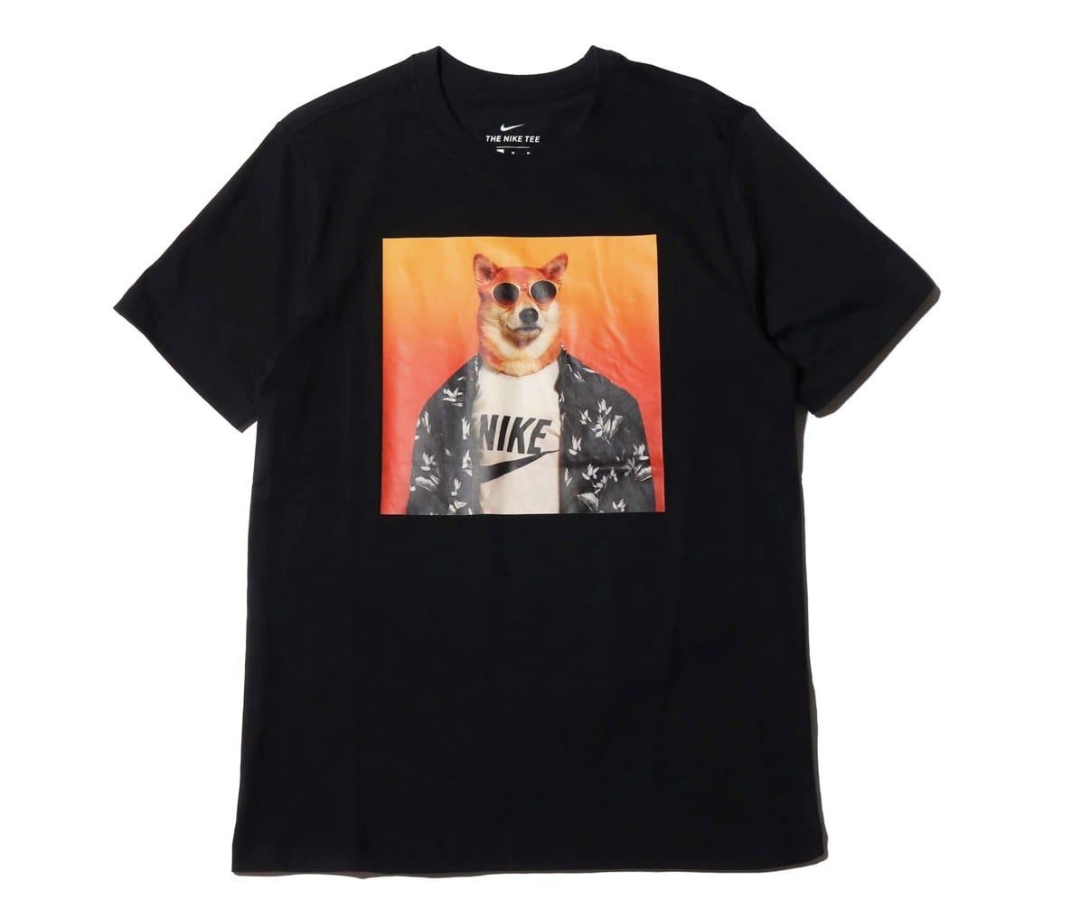 # 以世界上最會穿的狗為靈感：NIKE 發表柴犬系列 T-Shirt 2