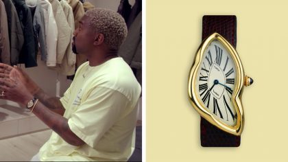 # 低調奢華：Kanye West 古董 Cartier 腕錶曝光！