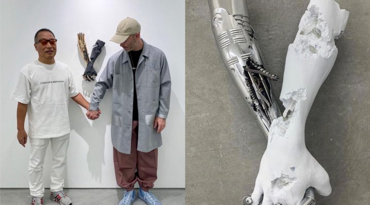 # 金屬 × 礦物：空山基「攜手」Daniel Arsham 打造雕塑藝品！