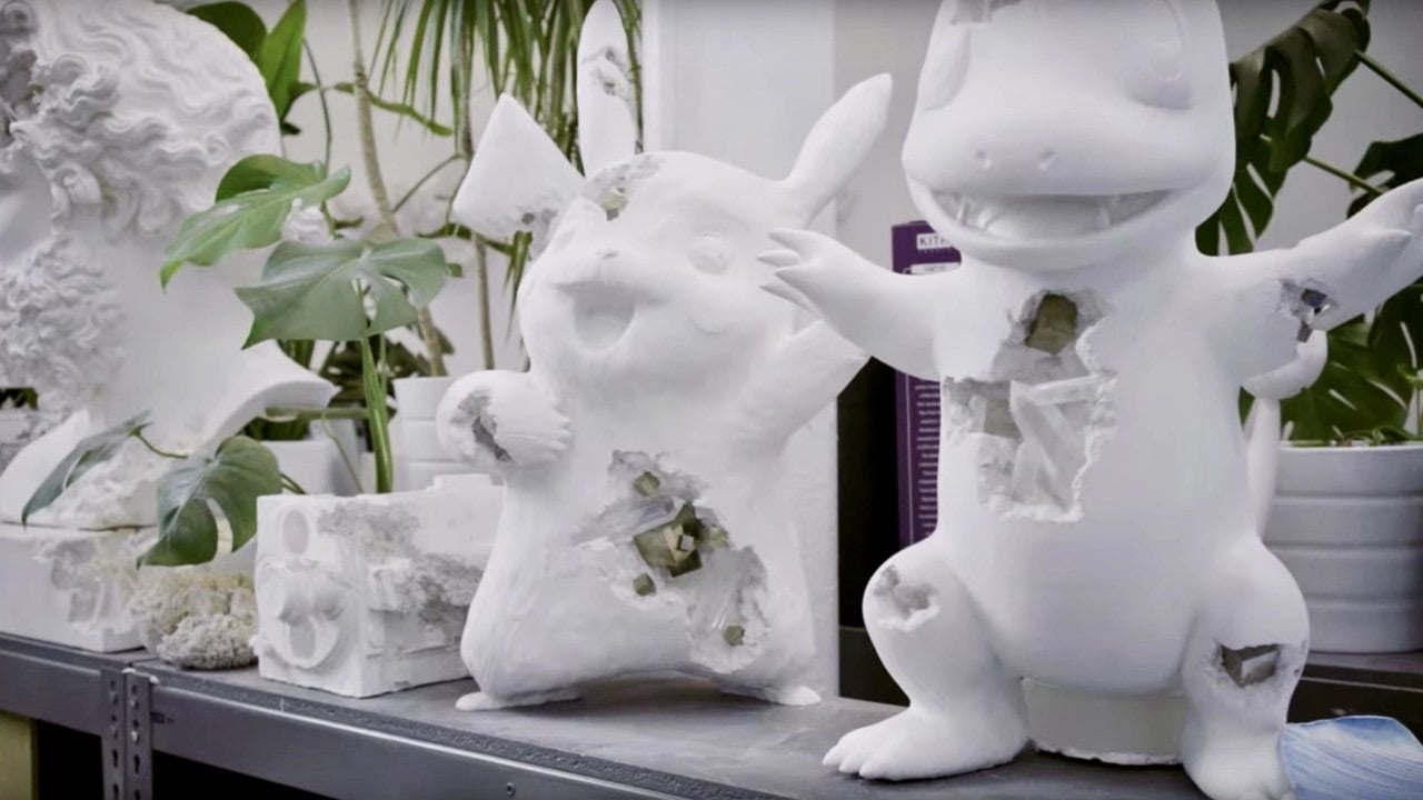 # 皮卡丘巨型石雕登場：Dainel Arsham 聯手 UNIQLO 推出寶可夢聯名商品 2