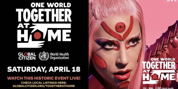 # WHO Can Help：世界衛生組織攜同 Lady Gaga 舉行世紀線上演唱會《One World: Together At Home》
