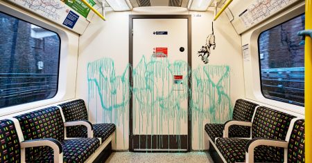 # 塗鴉是非法行為還是藝術創作：Banksy 倫敦地鐵作品遭清除