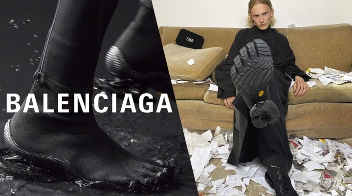 # 這是攀岩用的鞋？： Balenciaga 聯乘 Vibram 推出五指鞋「Toe」