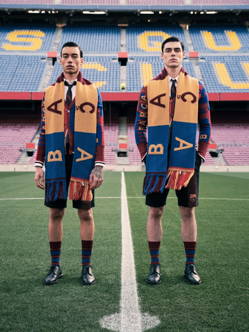 ＃ 踢足球也要保持時髦：Thom Browne x FC Barcelona 推出慈善系列 9