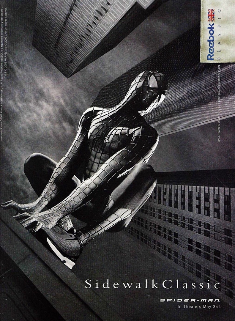 # 蜘蛛人應該穿 Nike 還是 Adidas 沒什麼好吵：2002 年他還穿過這個運動品牌呢！未來的蜘蛛人除了政治正確也更時尚前衛... 17