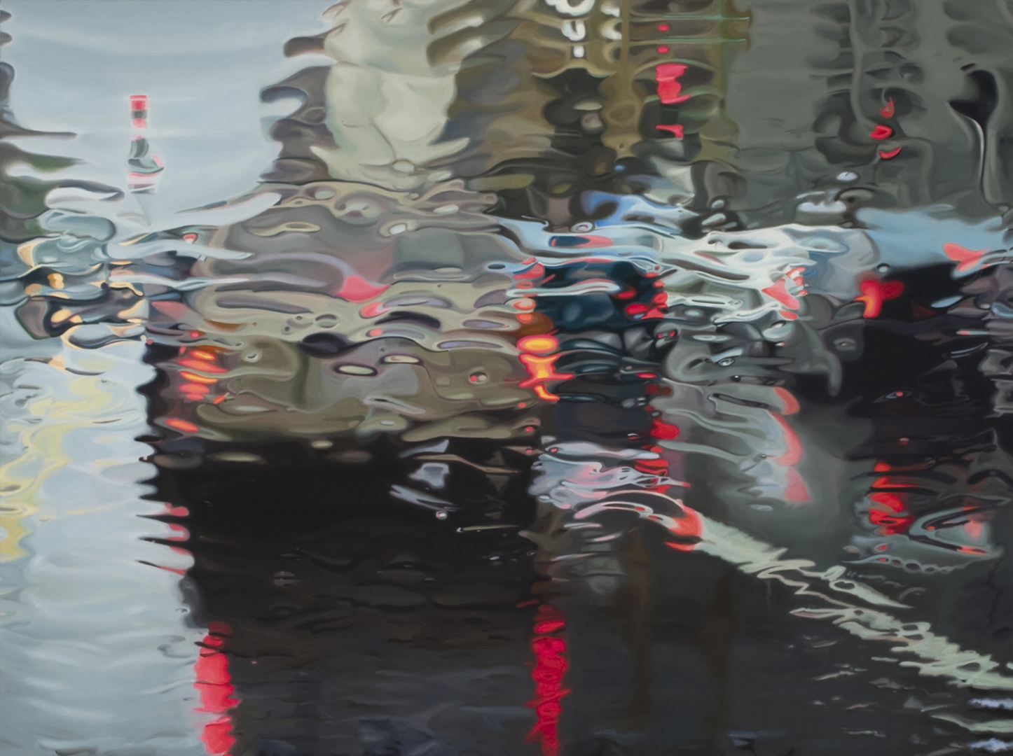 # 窗外的雨天是一幅畫：藝術家 Gregory Thielker 用畫筆重現雨季！ 8