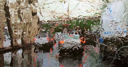 # 窗外的雨天是一幅畫：藝術家 Gregory Thielker 用畫筆重現雨季！
