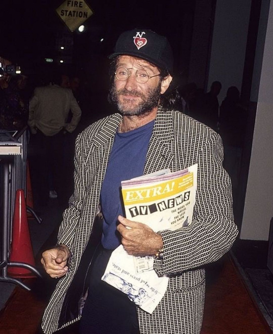 # 這位穿三宅一生的大叔：被忽略的好萊塢時尚指標 Robin Williams 111