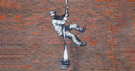 # Banksy在雷丁監獄外牆留下「越獄者」後：拯救的不是犯人，而是整座監獄？