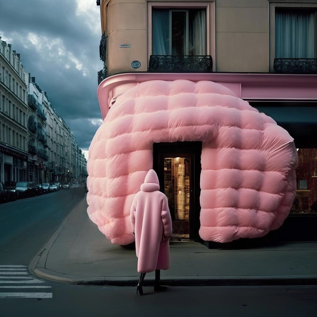 # 當整座城市被夢境入侵，他用粉紅色包裹無限想像：鬼才設計師 Andrés Reisinger 的異想世界 7