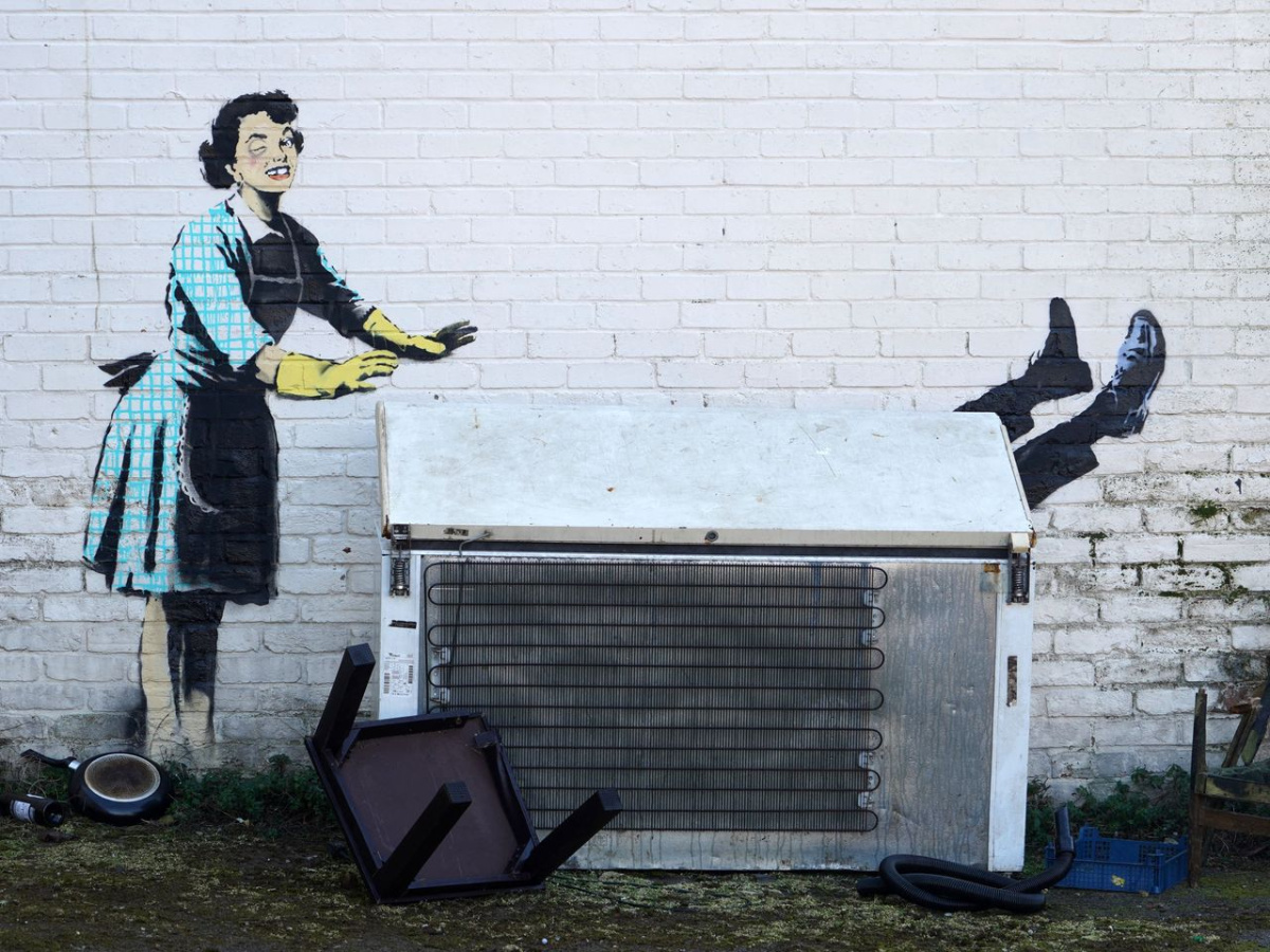 # 兩千萬的藝術被當垃圾拆除？盤點 Banksy 被摧毀的塗鴉：從自己動手到別人下手，這些作品都成為了歷史！ 4