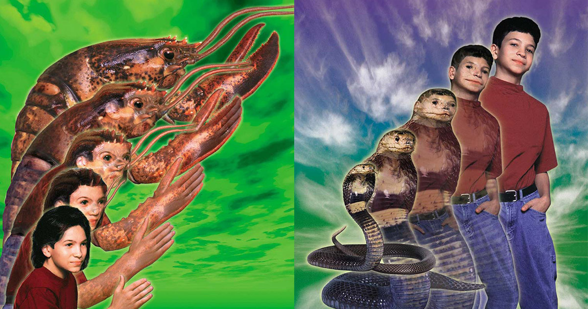 # 這些「超級變變變」不是惡搞，是 90 年代人們的童年回憶：最獵奇的經典《動物變形人》和它更獵奇的封面