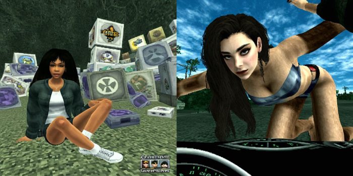 # 把照片變成 PS2 遊戲畫面，這才是真正的回到 Y2K 吧：有點懷舊有點獵奇，只是用穿的已經不流行！